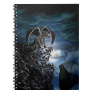 Cuaderno Luna lobo - Lobo con Golem