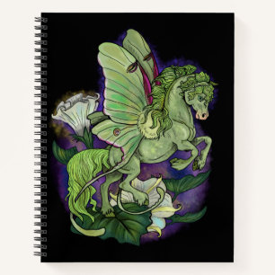 Cuaderno Luna Moonduster Moth Fairy Horse