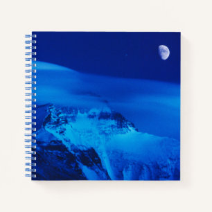 Cuaderno Luna sobre el Mt. Everest Tíbet, China