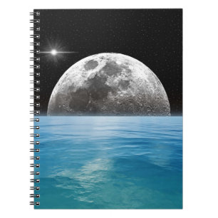 Cuaderno Luna sobre el océano