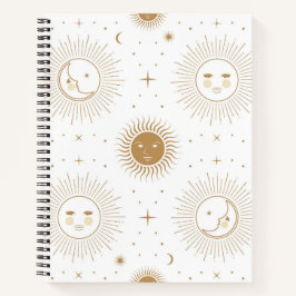 Cuaderno Luna, Sol y Estrellas