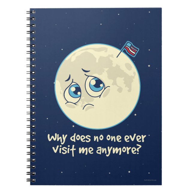 Cuaderno Luna triste (Frente)