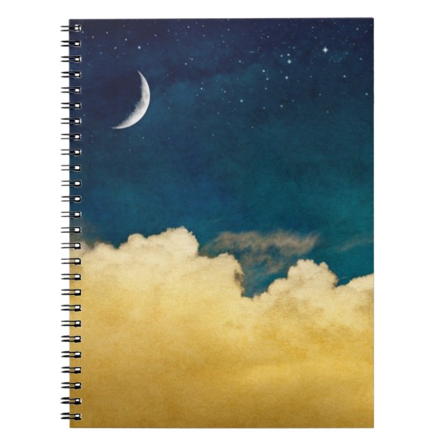 Cuaderno Luna y Cloudscape (Frente)