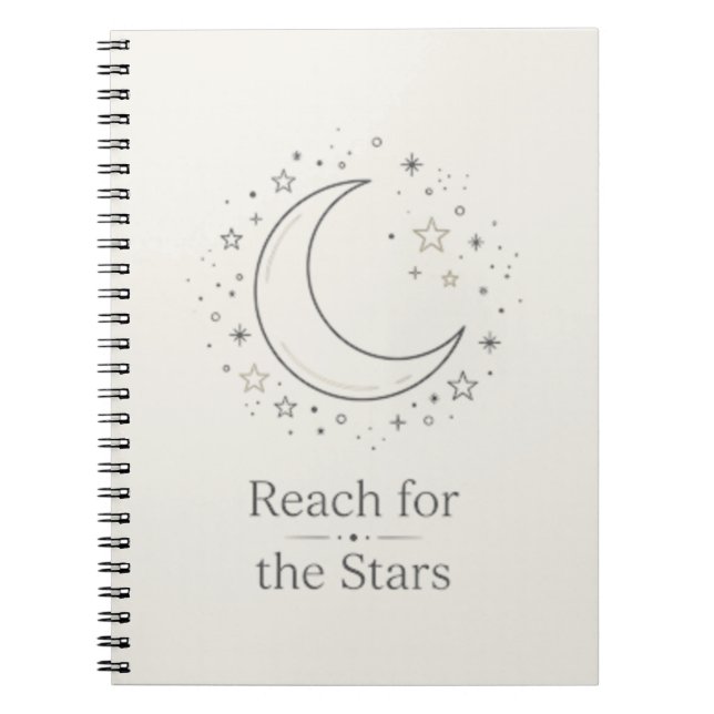 Cuaderno Lunar Alcanzar Las Estrellas (Frente)