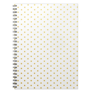 Cuaderno Lunares del oro de la moda