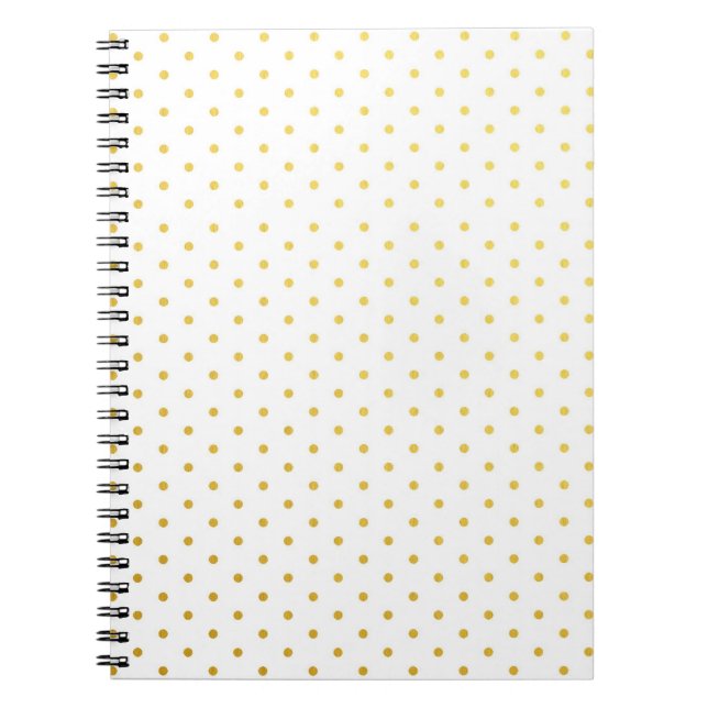 Cuaderno Lunares del oro de la moda (Frente)