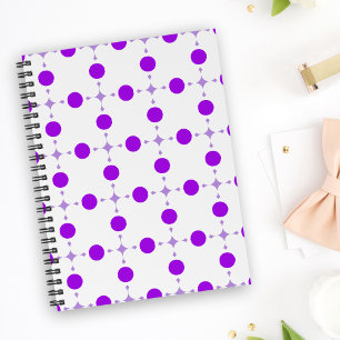 Cuaderno Lunares Morados, Patrón de Lunares, Lunares, Punte