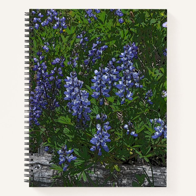Cuaderno Lupins Gel Mouse Pad (Anverso)
