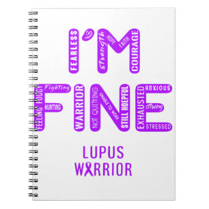Cuaderno Lupus Warrior - ESTOY BIEN