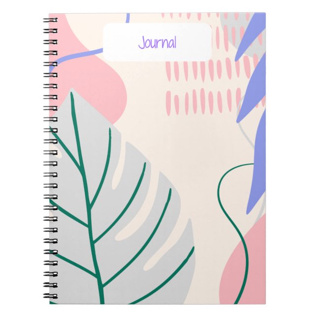 Cuaderno Lush Summer Botanical Journal (Frente)