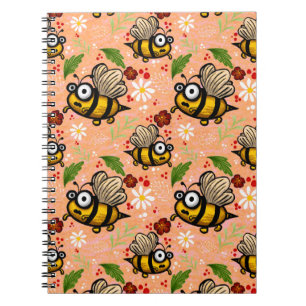 Cuaderno Lustiges Bienchen - naranja de zartes