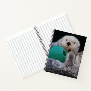 Cuaderno Lutras Marinas Adorables y Juguetonas