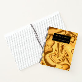 Cuaderno Luxury 2 in 1 Elegante tarjeta de visita y