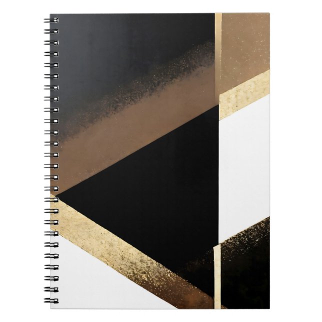 Cuaderno Luxury Abstract Golden Background (Frente)