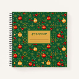 Cuaderno Luxury Emerald Square Holiday Journal