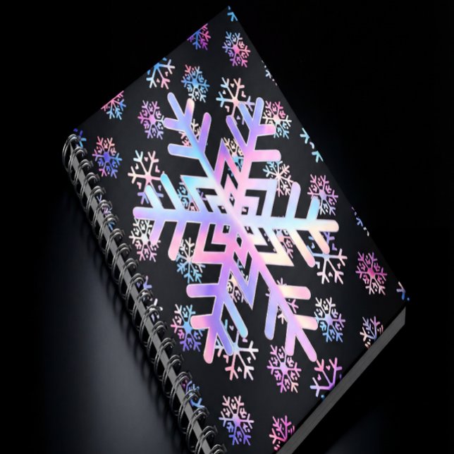 Cuaderno Luxury Holographic Snowflake Christmas Collection (Subido por el creador)