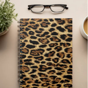 Cuaderno Luxury Leopard Skin Elegant Wild Animal Fur Design