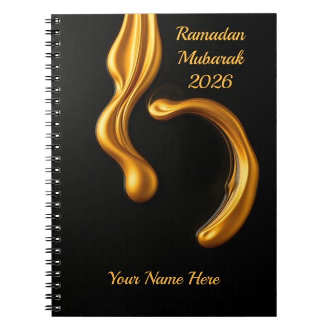 Cuaderno Luxury Perfume Vibe Islamic (Frente)