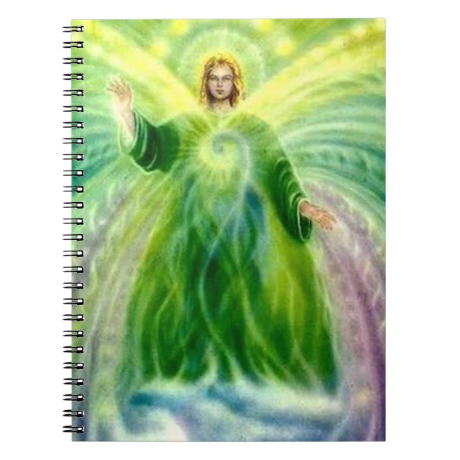 Cuaderno Luz curativa de Raphael del arcángel (Frente)