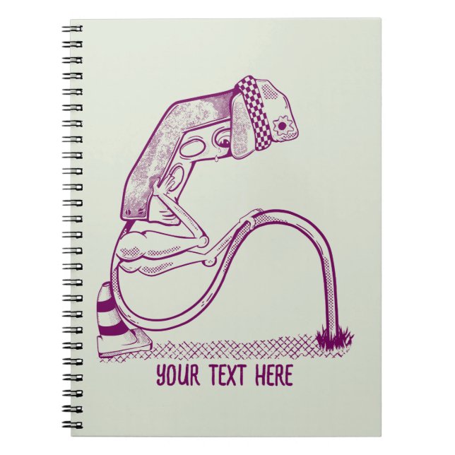 Cuaderno Luz de tráfico triste (Frente)