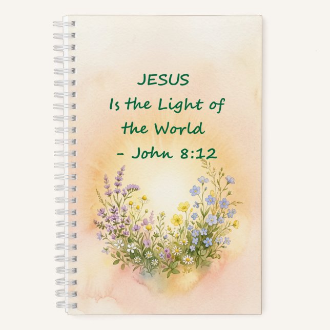 Cuaderno Luz del Mundo (Anverso)