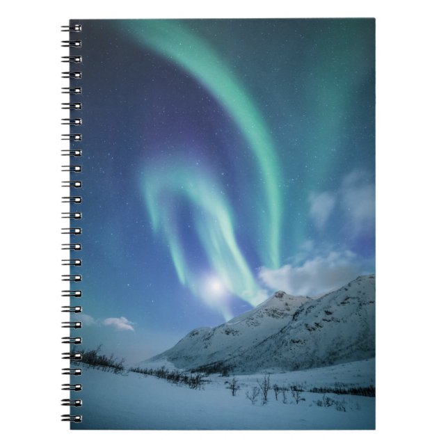 Cuaderno Luz del Norte Noruega (Frente)