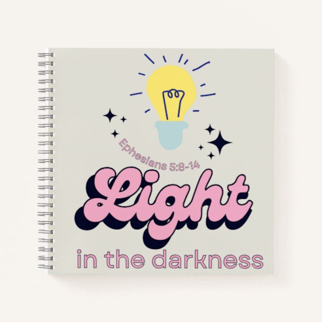 Cuaderno Luz en el cuaderno/diario de oscuridad (Anverso)