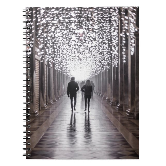 Cuaderno Luz, sombras y simetría - sepia (Frente)