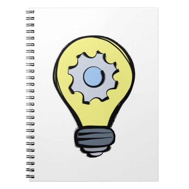 Cuaderno Luz y engranaje (Frente)