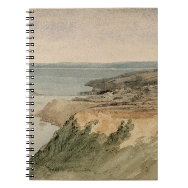 Cuaderno Lyme Regis, Dorset, c.1797 (w/c sobre el lápiz en (Frente)