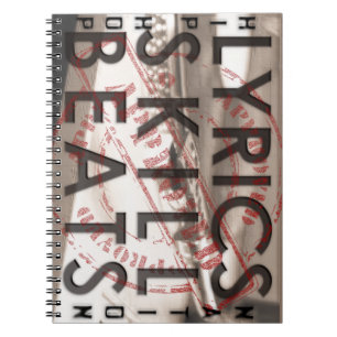 Cuaderno LYRICS SKILL BEATS hip hop