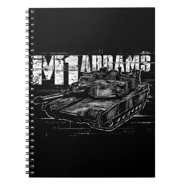Cuaderno M1 Abrams Photo Notebook (80 páginas B&W) (Frente)