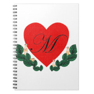Cuaderno M en el corazón