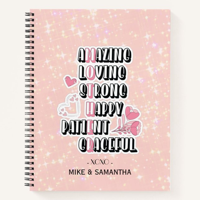 Cuaderno M.O.T.H.E.R. - Un tributo a las madres (Anverso)
