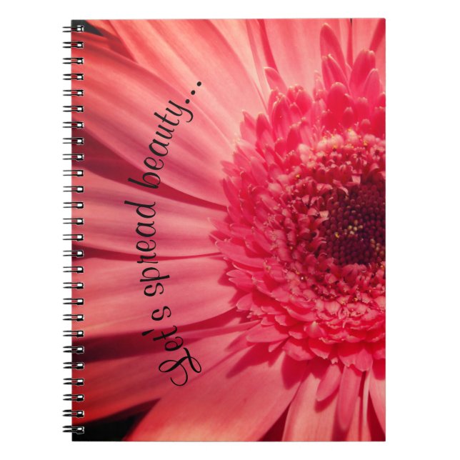 Cuaderno Ma jolie 1 - Let's spread beauty (Frente)