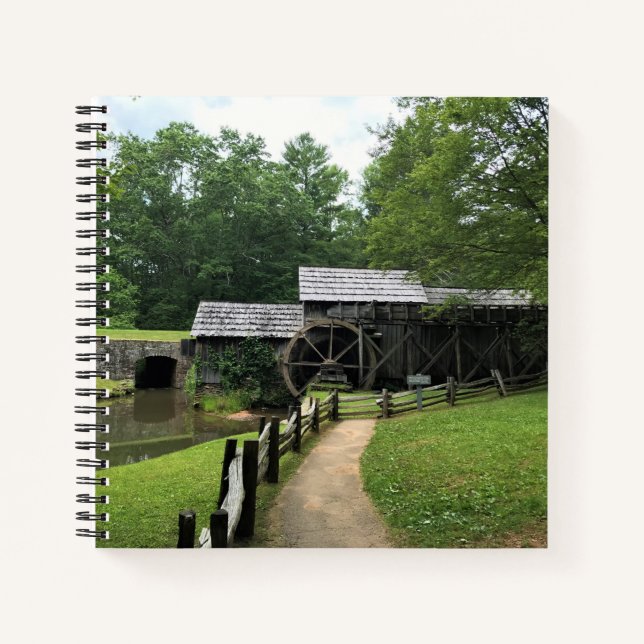 Cuaderno Mabry Mill, Virginia (Anverso)