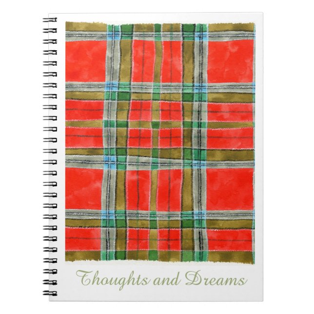 Cuaderno MAC BAIN TARTAN 6.5x8.75 (Frente)