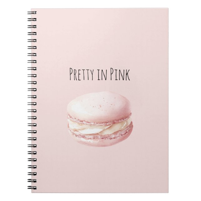 Cuaderno Macarón Rosa Precioso (Frente)