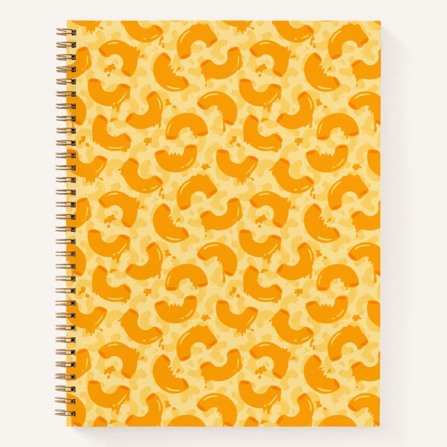 Cuaderno Macaroni and Cheese Pattern (Anverso)