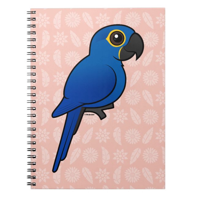 Cuaderno Macaw del jacinto (Frente)