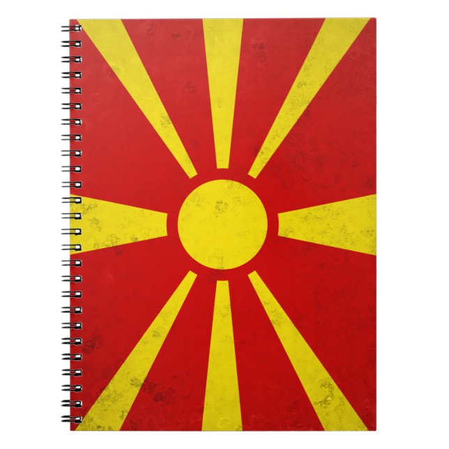 Cuaderno Macedonia del Norte (Frente)