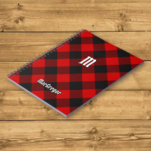 Cuaderno MacGregor Rob Roy Tartan Notebook