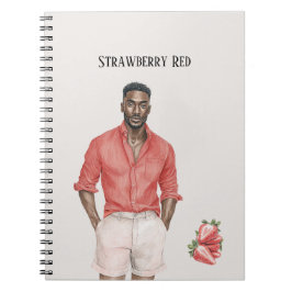 Cuaderno Macho Negro Fresa Rojo Superior