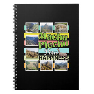 Cuaderno Machu Picchu Felicidad al Perú