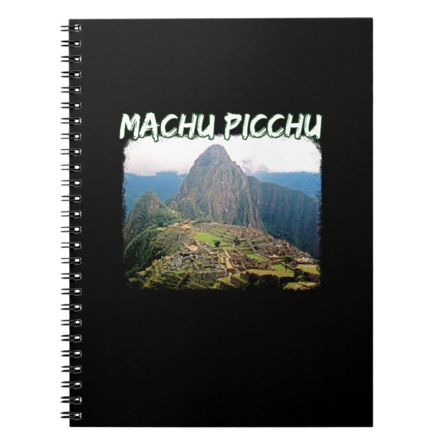 Cuaderno Machu Picchu Perú - Montaña Huayna Picchu (Frente)