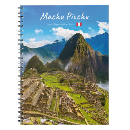 Cuaderno Machu Picchu, Perú - Ruinas de la Ciudadela Inca