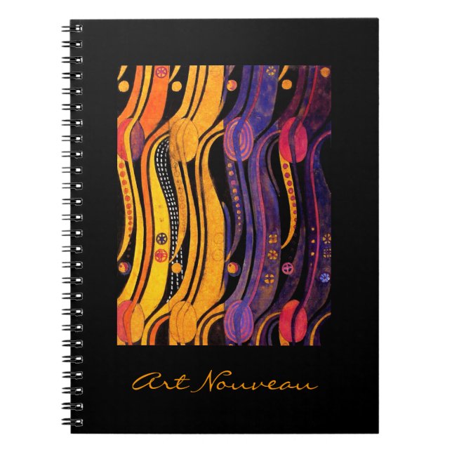 Cuaderno Mackintosh: Diseño de los tulipanes (Frente)