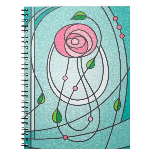 Cuaderno Mackintosh subió (Frente)