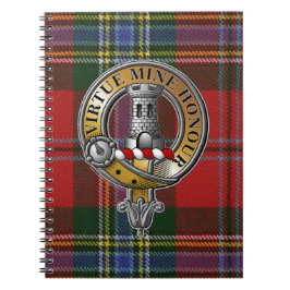 Cuaderno MacLean Tartan & Badge