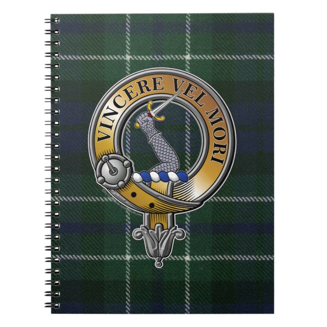 Cuaderno MacNeil Colonsay Tartan & Badge (Frente)